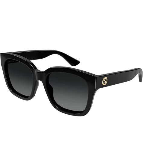 gucci rectangular optyl sunglasses|Gucci minimal 54mm square sunglasses.